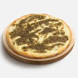 مناقيش جبن عكاوي بالزعتر